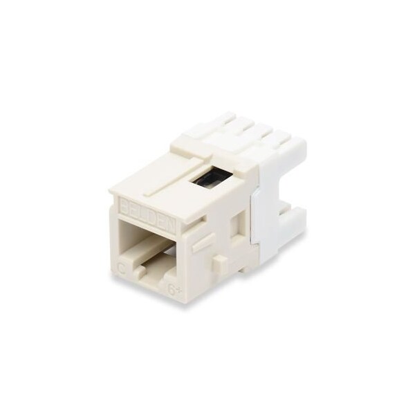 Belden 1-PORT MOD JACK 8W8P UTP, T568A/B CAT6 IP5 MDVO-STYLE, PS6+ BLACK AX101066 - main